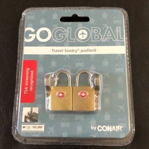 2 Travel locks TSA recognized
